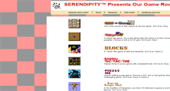 Desktop Screenshot of games.serendipity.com